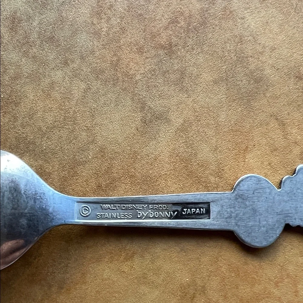 Vintage Disney Mickey Mouse Silver Cutlery Set - Picture 2 of 7